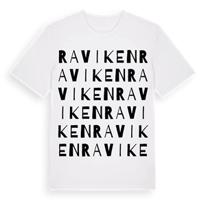 Raviken ordlek t-shirt – ekologisk bomull t-shirt från Pinshirt