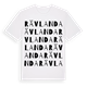 Rävlanda ordlek t-shirt