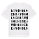 Rävöholmen ordlek t-shirt