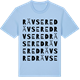 Blue Soul t-shirt med Rävsered ordlek t-shirt