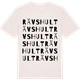 Vintage White t-shirt med Rävshult ordlek t-shirt