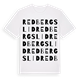 Redbergslid ordlek t-shirt