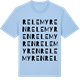 Blue Soul t-shirt med Relemyren ordlek t-shirt