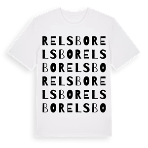 Relsbo ordlek t-shirt – ekologisk bomull t-shirt från Pinshirt