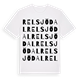 Relsjödal ordlek t-shirt