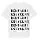 Remfabrikslyckan ordlek t-shirt