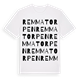 Remmatorpen ordlek t-shirt