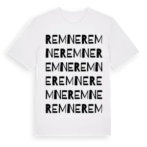 Remne ordlek t-shirt – ekologisk bomull t-shirt från Pinshirt