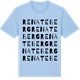Blue Soul t-shirt med Renateberg ordlek t-shirt