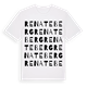 Renateberg ordlek t-shirt
