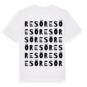 Resö ordlek t-shirt – ekologisk bomull t-shirt från Pinshirt
