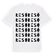 Resö ordlek t-shirt