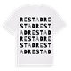 Restad ordlek t-shirt