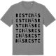 Mid Heather Gray t-shirt med Restenäs ordlek t-shirt