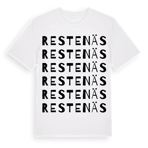 Restenäs ordlek t-shirt – ekologisk bomull t-shirt från Pinshirt