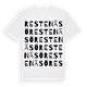 Restenäs ö ordlek t-shirt