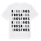 Ribbingsfors ordlek t-shirt