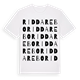 Riddarebo ordlek t-shirt