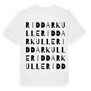 Riddarkulle ordlek t-shirt – ekologisk bomull t-shirt från Pinshirt
