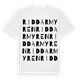 Riddarmyren ordlek t-shirt