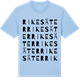 Blue Soul t-shirt med Rikesäter ordlek t-shirt