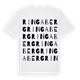 Ringaberg ordlek t-shirt