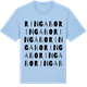Blue Soul t-shirt med Ringabo ordlek t-shirt