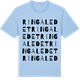 Blue Soul t-shirt med Ringaledet ordlek t-shirt