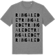 Mid Heather Gray t-shirt med Ringaledet ordlek t-shirt