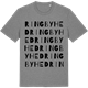 Mid Heather Gray t-shirt med Ringby hed ordlek t-shirt