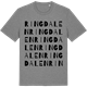 Mid Heather Gray t-shirt med Ringdalen ordlek t-shirt
