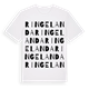 Ringelanda ordlek t-shirt