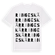 Ringeskär ordlek t-shirt