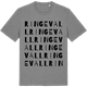 Mid Heather Gray t-shirt med Ringevall ordlek t-shirt