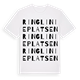 Ringlinieplatsen ordlek t-shirt