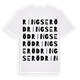 Ringseröd ordlek t-shirt