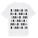 Rinna ordlek t-shirt