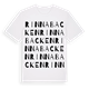 Rinnabacken ordlek t-shirt