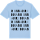 Blue Soul t-shirt med Rinnan ordlek t-shirt