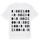 Rinneboda ordlek t-shirt