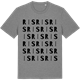 Mid Heather Gray t-shirt med Ris ordlek t-shirt