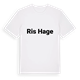 Ris Hage fetstil t-shirt