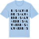 Blue Soul t-shirt med Risa kvarn ordlek t-shirt