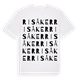 Risåker ordlek t-shirt