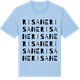 Blue Soul t-shirt med Risane ordlek t-shirt