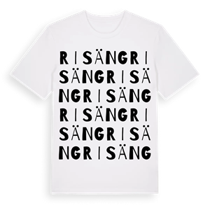 Risäng ordlek t-shirt – ekologisk bomull t-shirt från Pinshirt