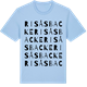 Blue Soul t-shirt med Risås backe ordlek t-shirt