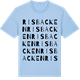 Blue Soul t-shirt med Risbacken ordlek t-shirt