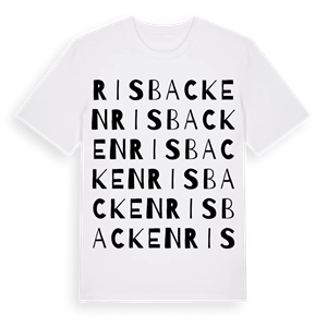 Risbacken ordlek t-shirt – ekologisk bomull t-shirt från Pinshirt