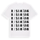 Risboäng ordlek t-shirt